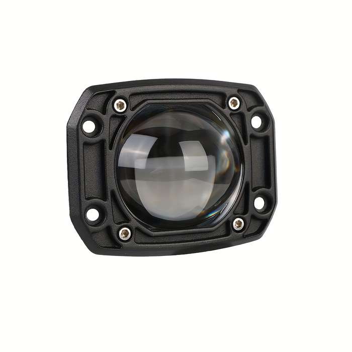 1pc White and Yellow 3-Inch 8D Lens LED Work Light High Brightness Embedded LED Work