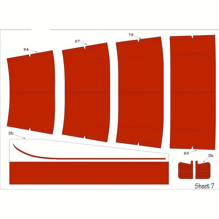 3D Jigsaw Puzzle Model Ship Material Oslabya Battleship Papercraft