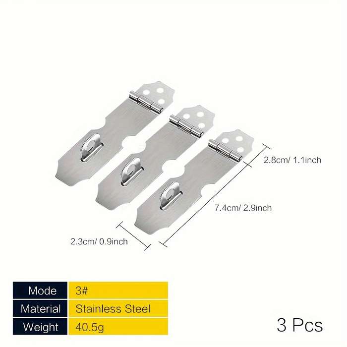 Lock Size 11Cm 4.3 Inch   Quantity 3Pcs