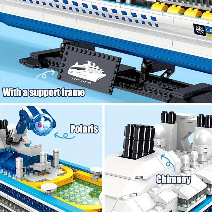 3D Jigsaw Puzzle Model Ship Style Ship