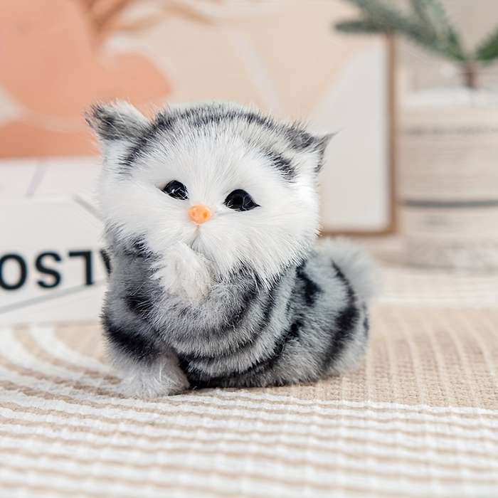 Toy Dolls color Black Head Cat size Pet Companion