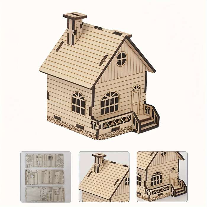 Building Toy Architectural Model Toy Set Quantity 2 Sets