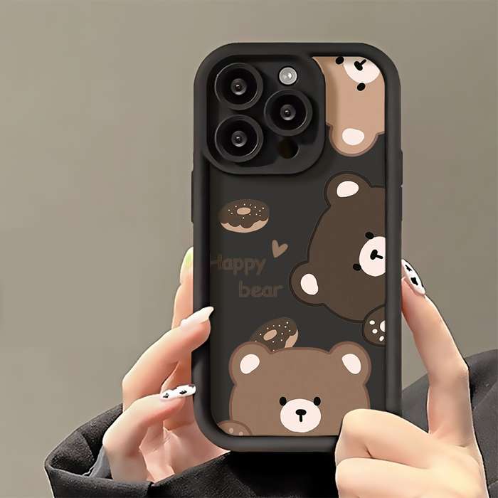 1Pc Black For iPhone 7 Plus 8 Plus Phone Case Phone Cover