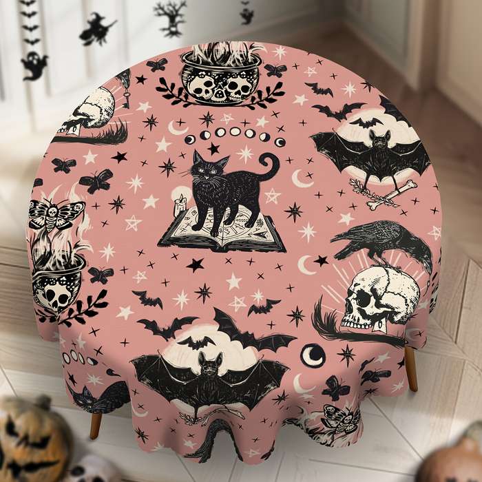 Halloween tablecloth decoration size Rectangle 60x86in or 152x220cm