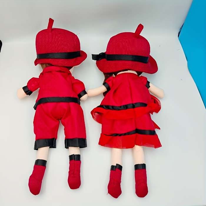 Toy Doll color red dolls Quantity 2pcs