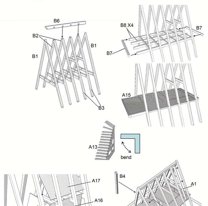Building Toy Architectural Model Toy Set Quantity 1 Set