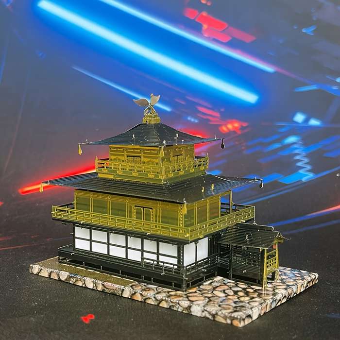 Building Toy Architectural Model Toy Set Model Kinkaku Ji Temple  Japan