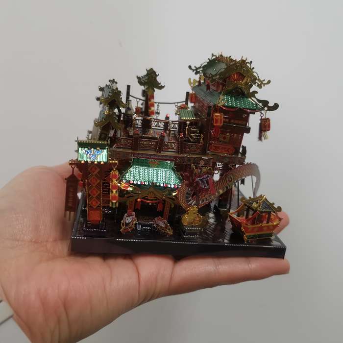 Building Toy Architectural Model Toy Set Items Restaurant