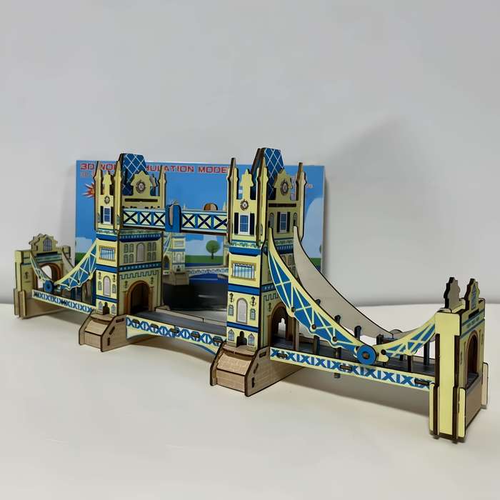 Building Toy Architectural Model Toy Set Items Daqiao Set