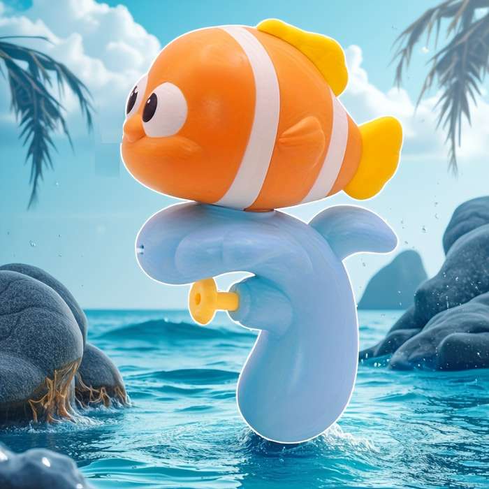 Toy Guns Items Water Gun Style Blue Tango Fish