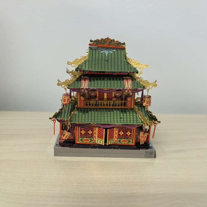 Building Toy Architectural Model Toy Set Items Antique Building  Yihong