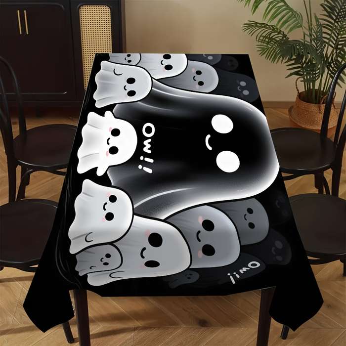 Halloween tablecloth decoration size 55.1 x 70.8in or 140 x 180cm