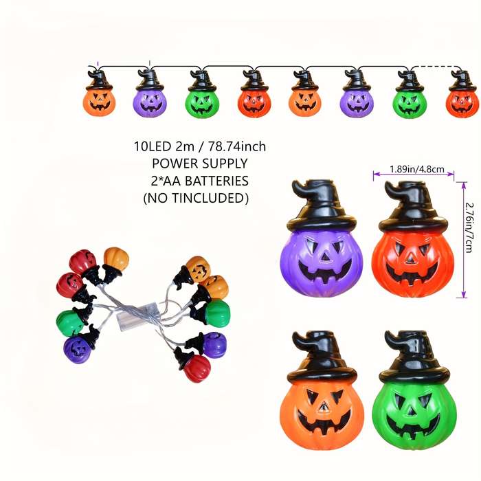 Halloween Decorations Items Colorful Pumpkins