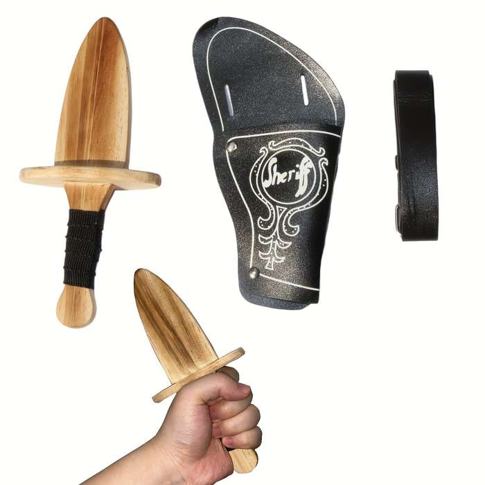 Toy Weapons Material Wood