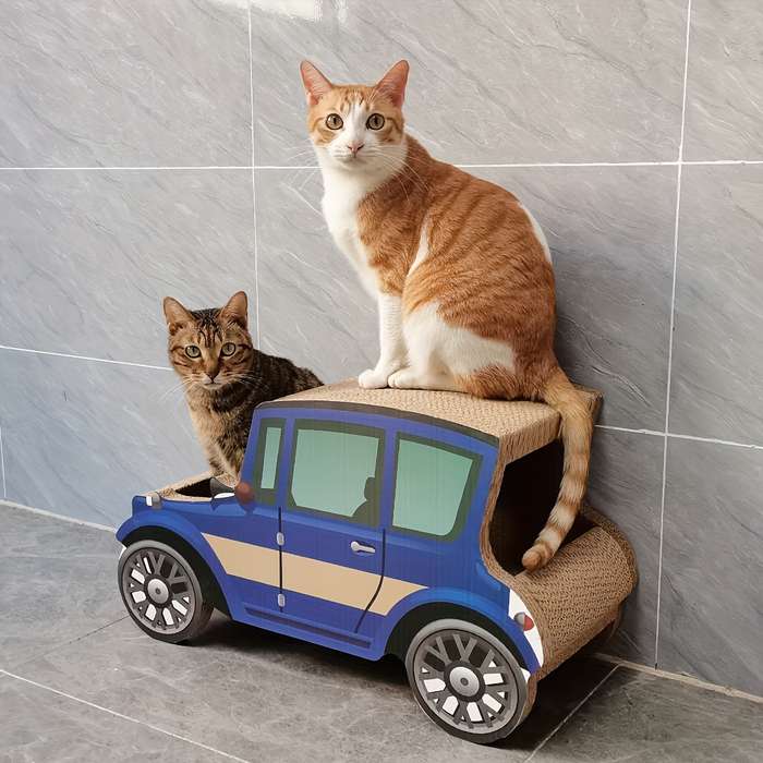 Pet Supplies Size 60X26X35Cm Items Blue Classic Car
