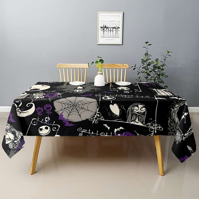 Halloween tablecloth decoration size 140x180cm 55.12x70.87inch