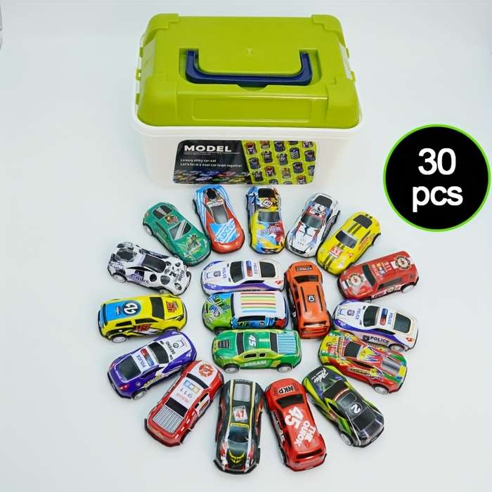 Storage And Organizationquantity 30 Random Style Toy Cars  Add  1 Storage Box