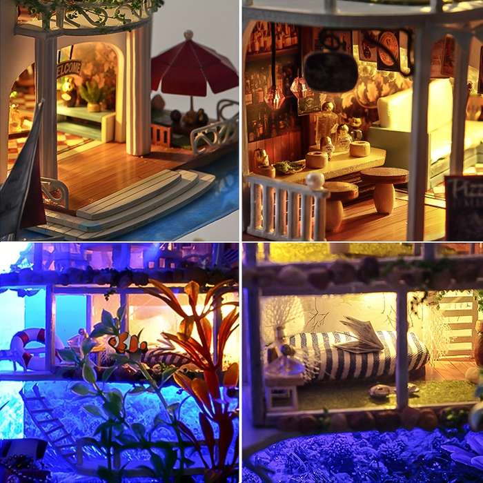 Building Toy Architectural Model Toy Set Color Hawaii Impressions