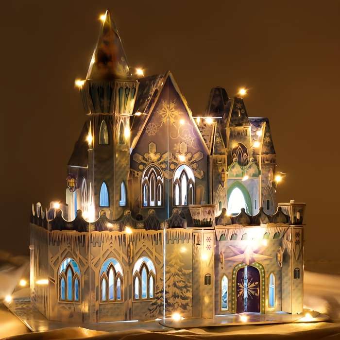 Building Toy Architectural Model Toy Set Style Castle