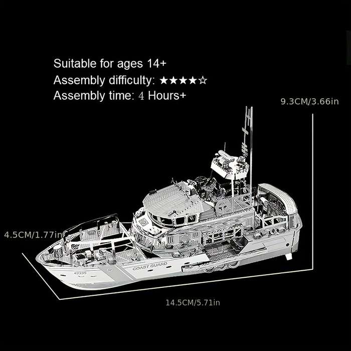 3D Jigsaw Puzzle Model Ship Items Lifeboat