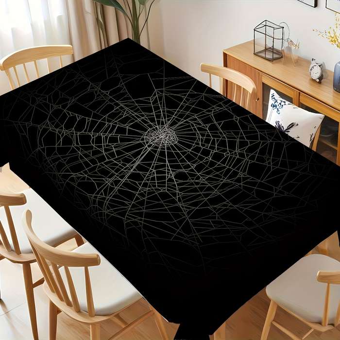 Halloween tablecloth decoration size 55.1 x 78.7in or 140 x 200cm