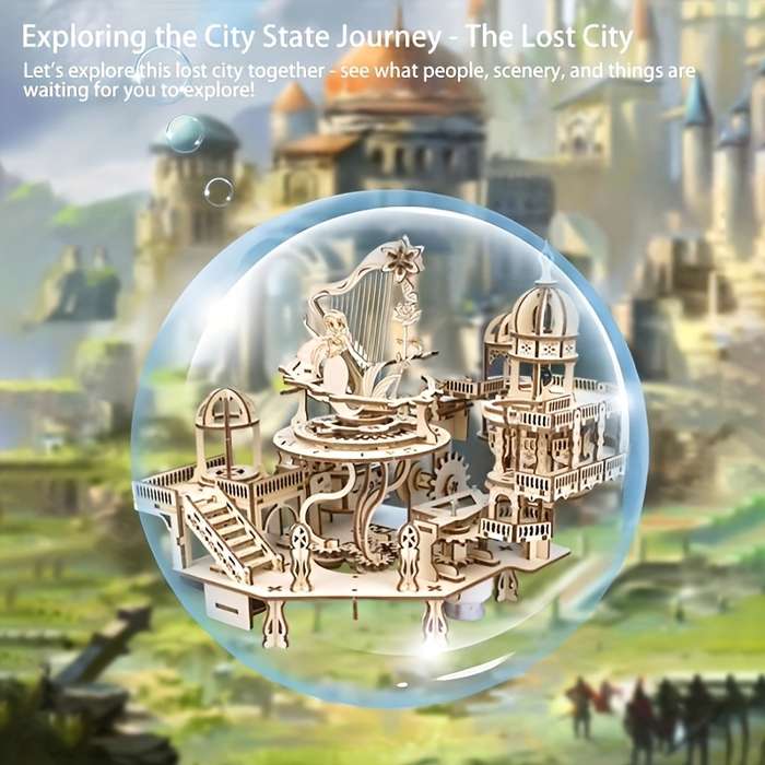 Building Toy Architectural Model Toy Set Applicable People Adult