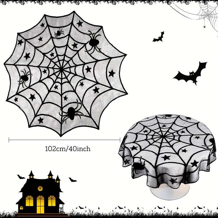 Halloween tablecloth decoration Quantity 3pcs