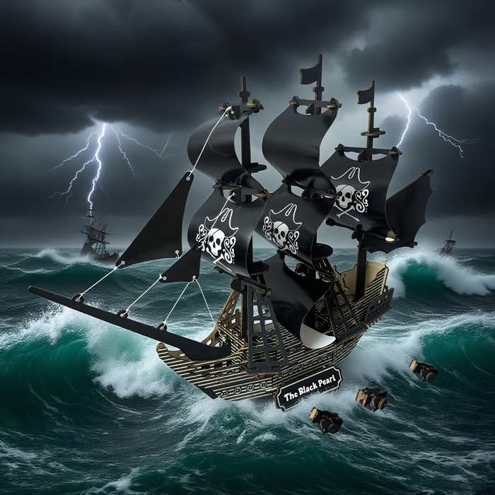 3D Jigsaw Puzzle Model Ship Items 3D Sailboat Model Assembly Kit