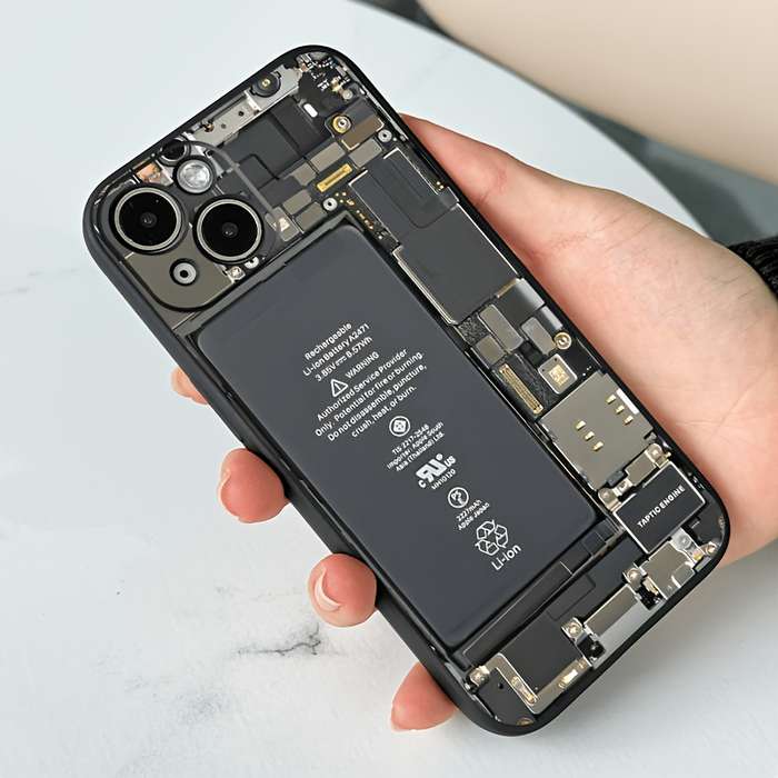 1Pc Black For iPhone 11 Pro Max Phone Case Phone Cover