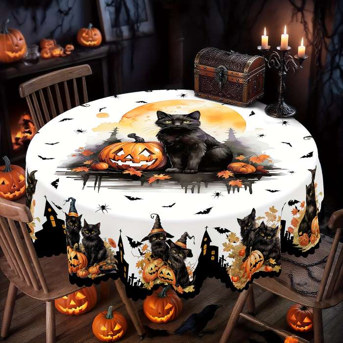 Halloween tablecloth decoration size Rectangle 60x158in or 150x400cm