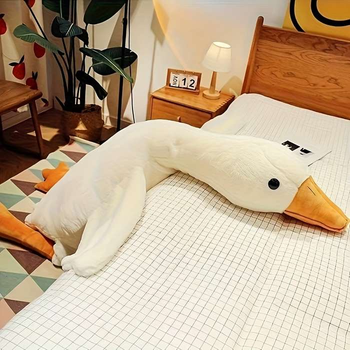 Toy Doll Items Big White Goose Toy