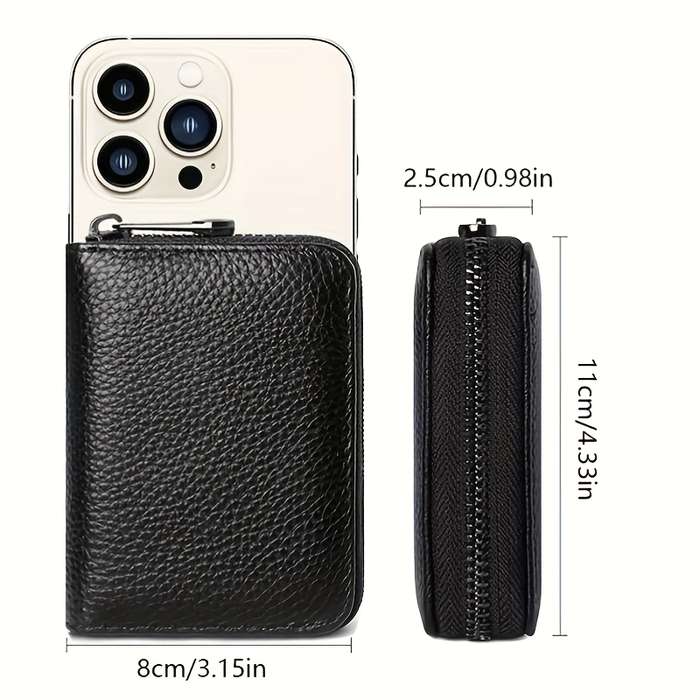 1pc Fashion Bank Card Business Card Wallet Men's Organ Card Holder Credit Card Holder and ID Hold