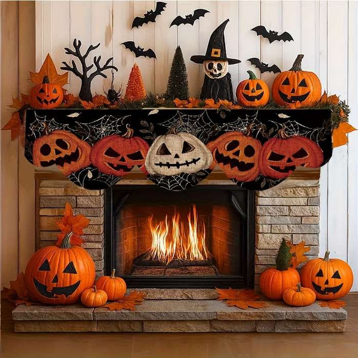 Halloween tablecloth decoration size 50x200cm