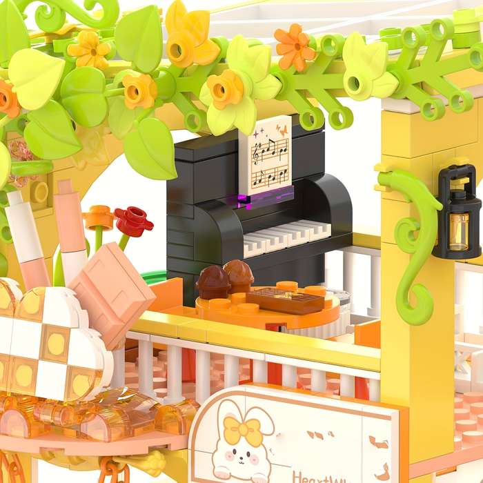 Building Toy Architectural Model Toy Set Style Without Box