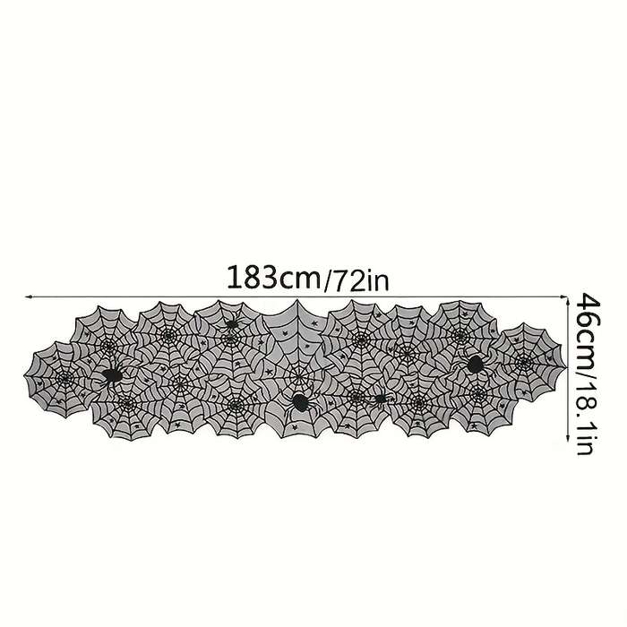 Halloween tablecloth decoration Items Wallpaper spider web