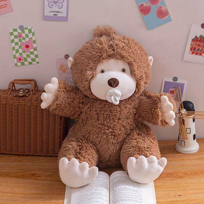 Toy Dolls color Purple size 35cm 13.77in