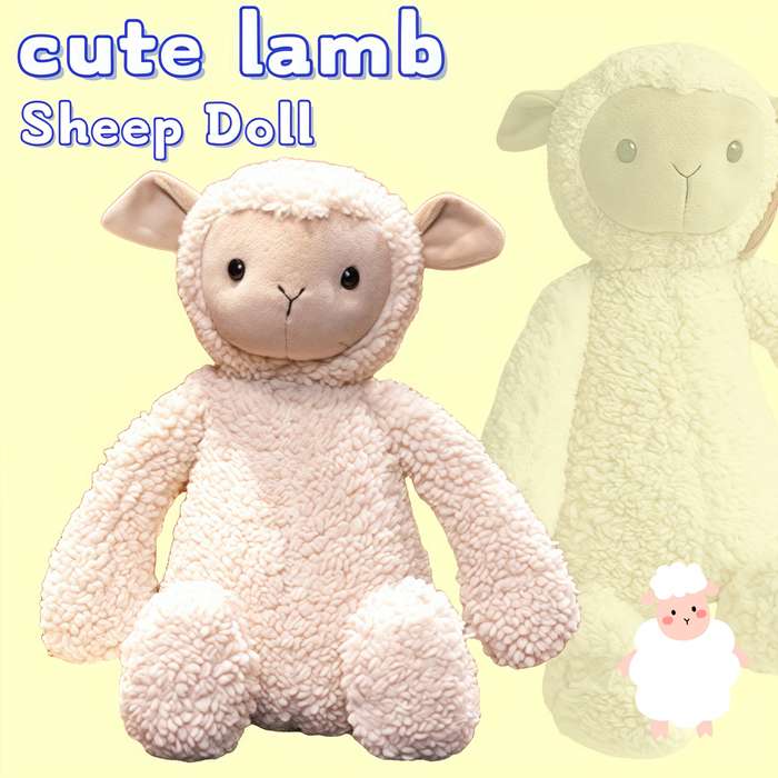 Toy Dolls Items Milky white sheep