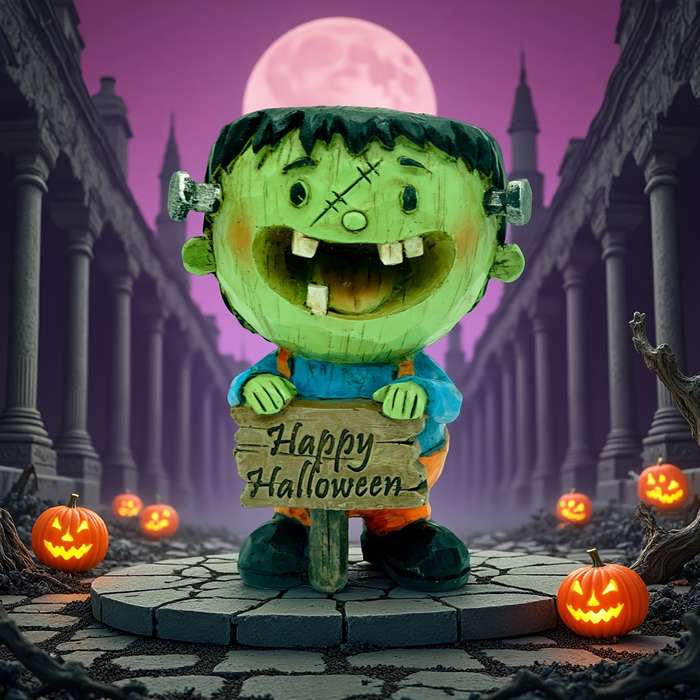 Halloween Decorations Style Happy Halloween