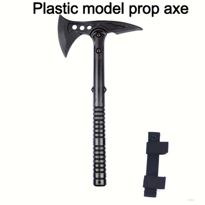 Toy Weapons Color Black  Add  Waist Hanging  Plastic Axe  Model N005  2