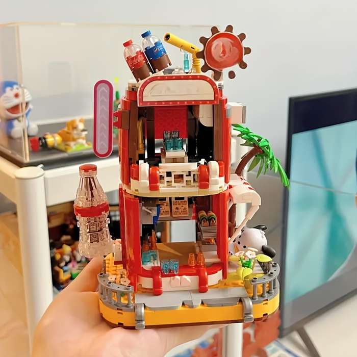 Building Toy Architectural Model Toy Set Model Model House Building Blocks