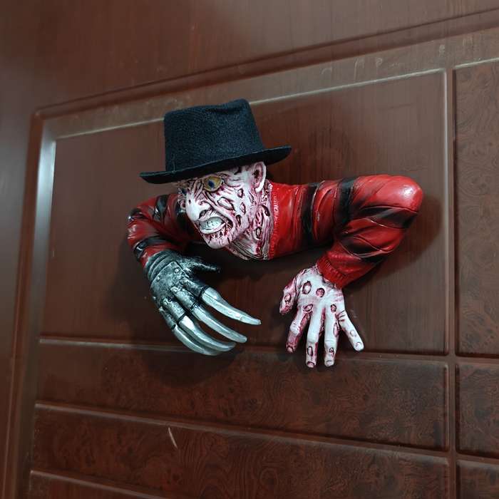 Halloween Decorations Color Red Add  White