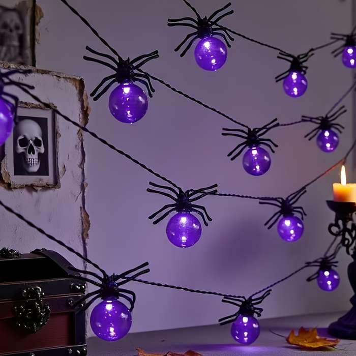 Halloween Decorations Color Purple  Excluding White; No Iridescent Function