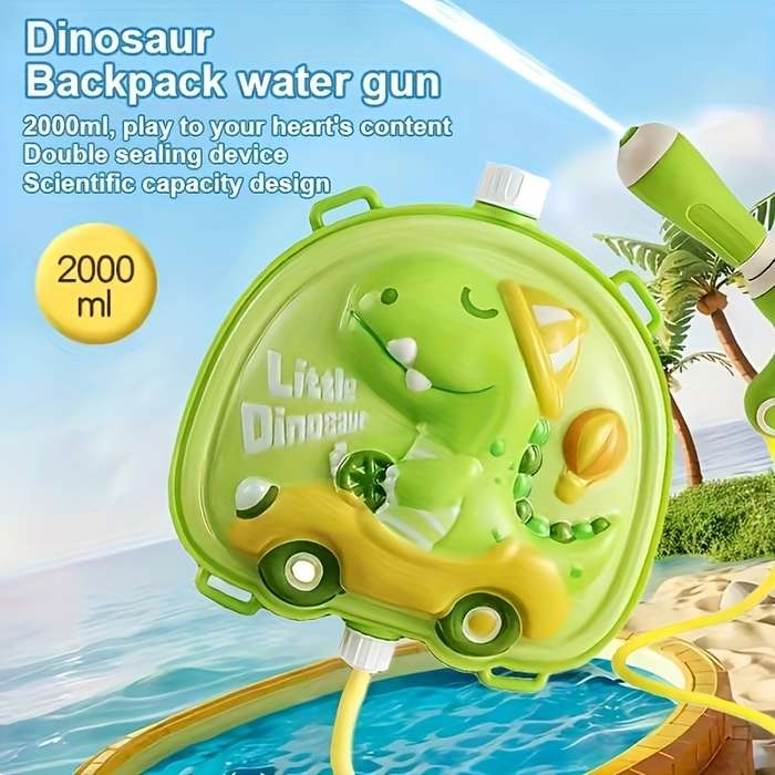 Toy Guns Items Blue Space Backpack Water Gun