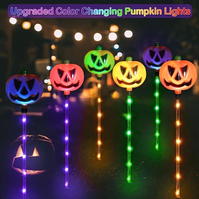 Halloween Decorations Color 6 Pack   Rgb