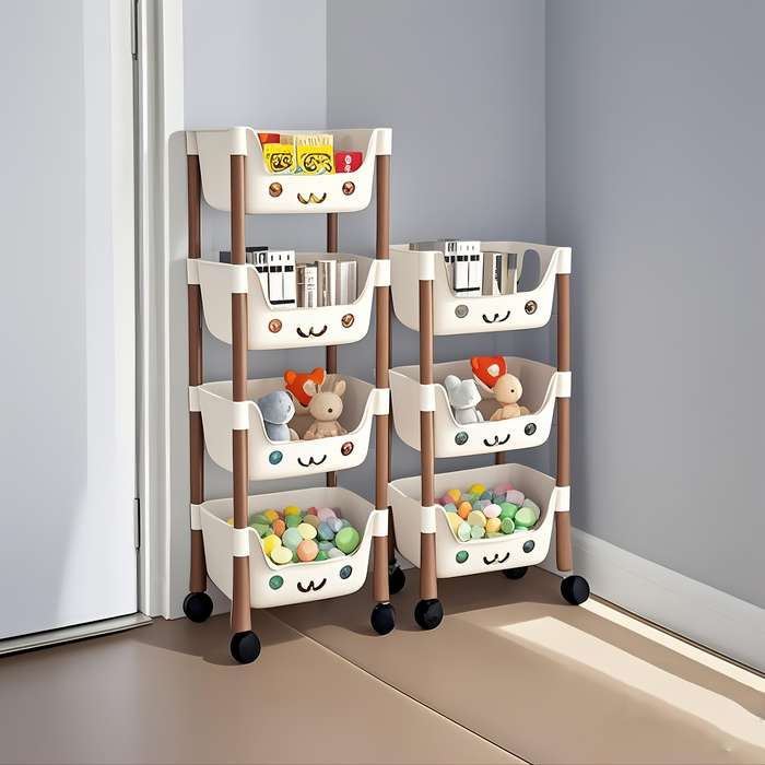 Storage And Organizationsize Five Layers  White