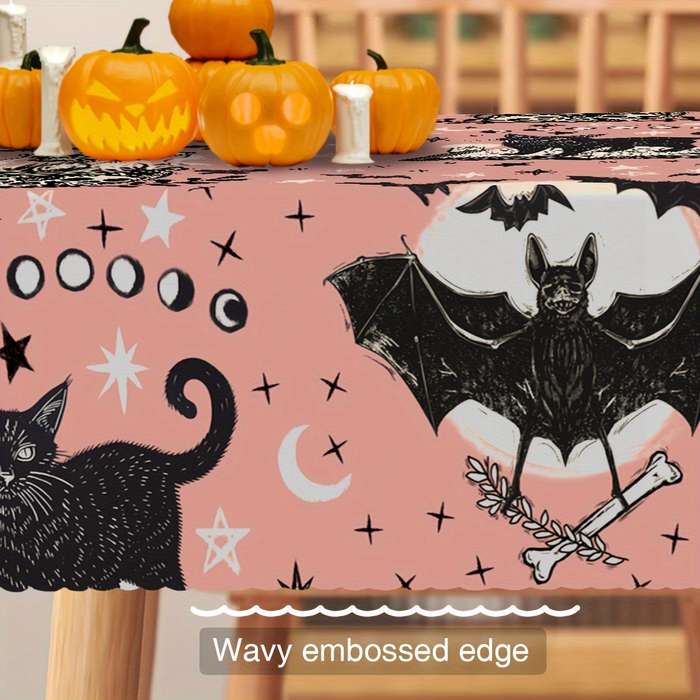 Halloween tablecloth decoration size Rectangle 60x86in or 152x220cm