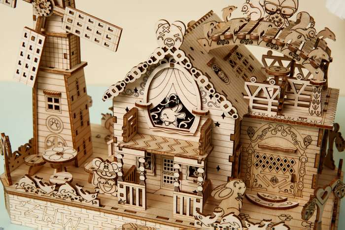 Building Toy Architectural Model Toy Set