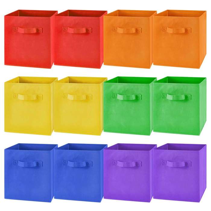 Storage And Organizationquantity 12Pcs  Red Add Blue Add Orange Add Yellow Add Purple Add Green