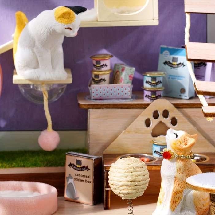 Building Toy Architectural Model Toy Set Items Kitten Paradise  Add   Tools