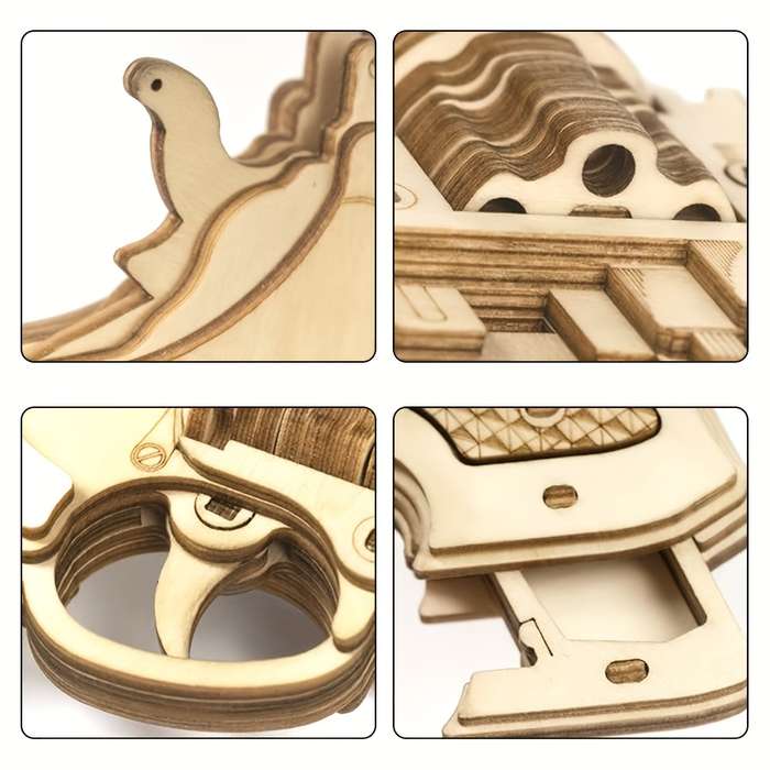 Toy Guns Material Wooden